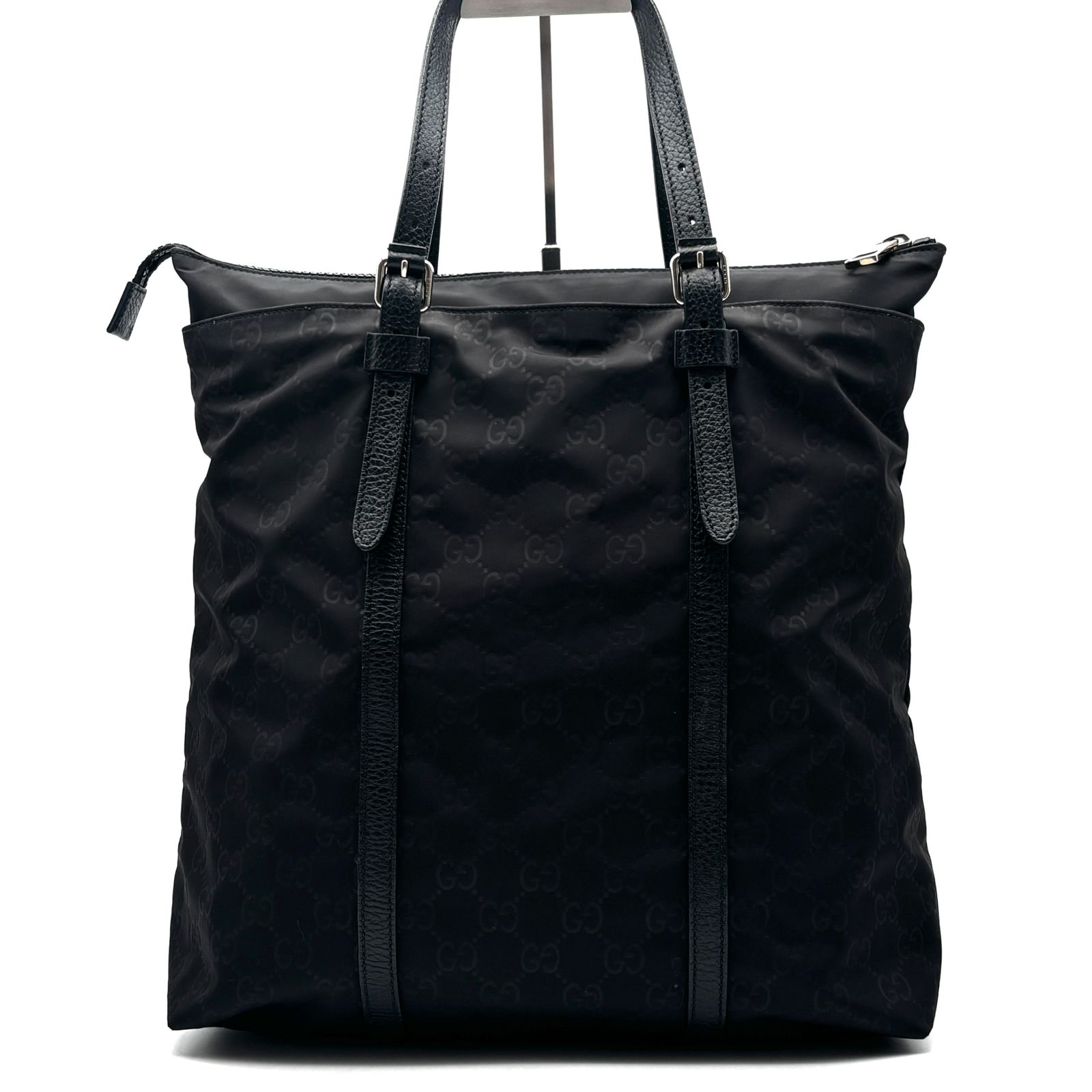 極美品・正規品 GUCCI グッチ ハンドバッグ トートバッグ ナイロン