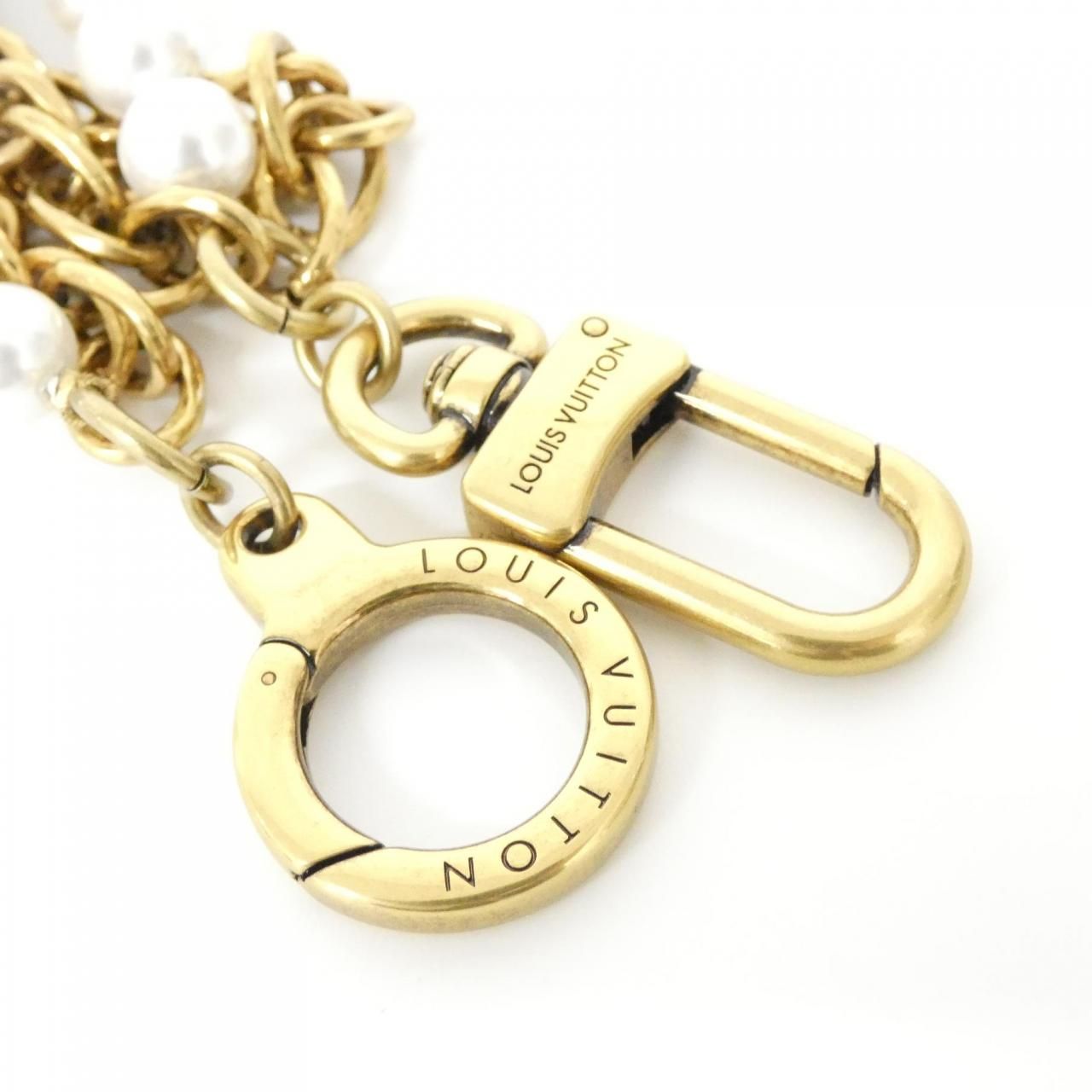 ルイヴィトン バッグ チャーム チェーン ターコイズロデオ M02097