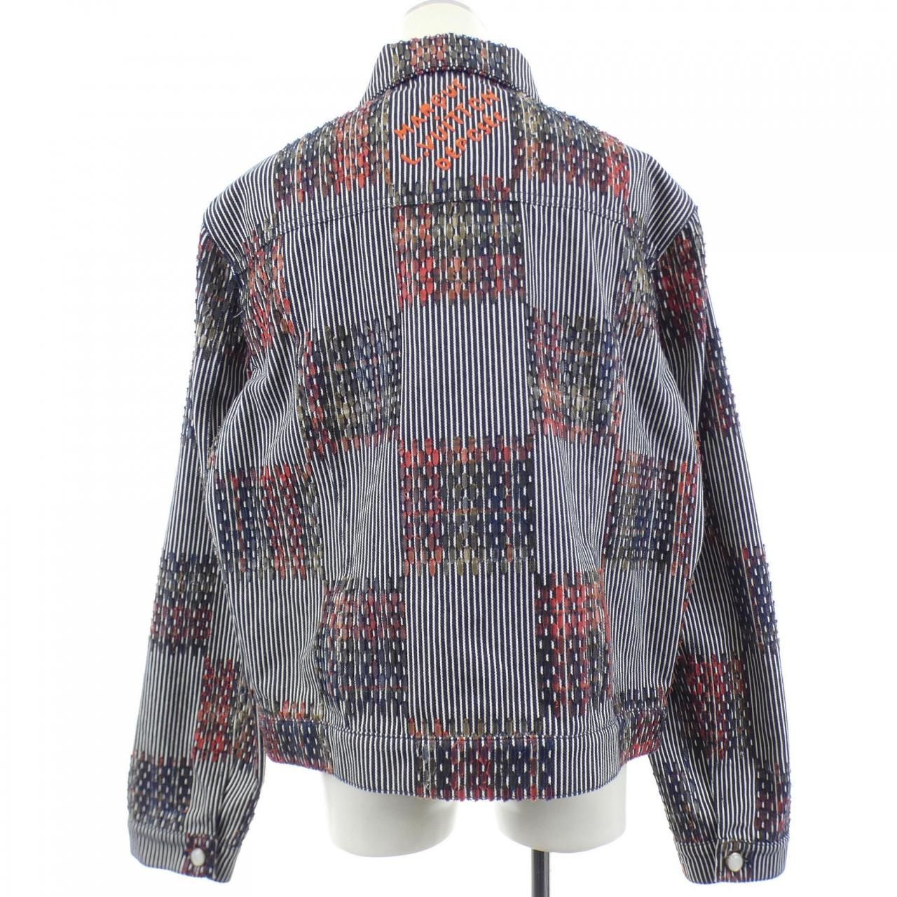 ルイヴィトン LOUIS VUITTON ヒッコリーダミエデニムジャケット