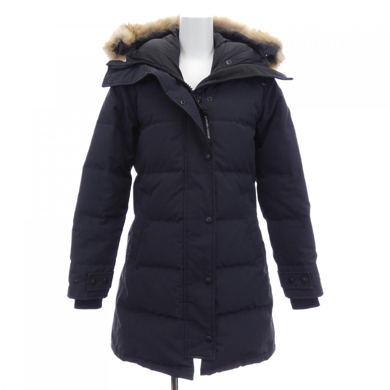 カナダグース ダウンコート　シェルバーン　コヨーテファー　3802LA S CANADA GOOSE（カナダグース） SHELBURNE PARKA FF シェルバーン