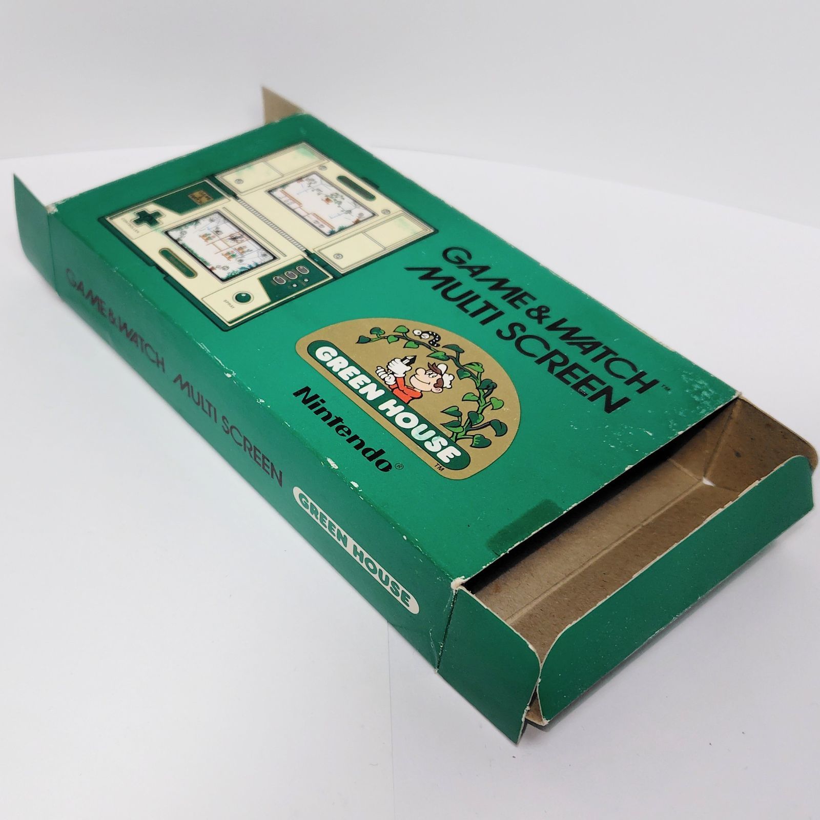 任天堂 ゲームウォッチ GREEN HOUSE グリーンハウス 携帯ゲーム 箱