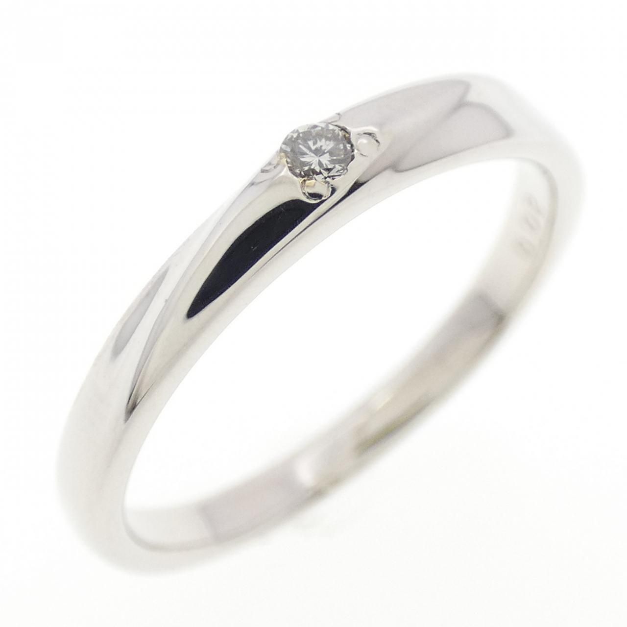 K10WG ダイヤモンド リング 0.02CT 【公式通販】