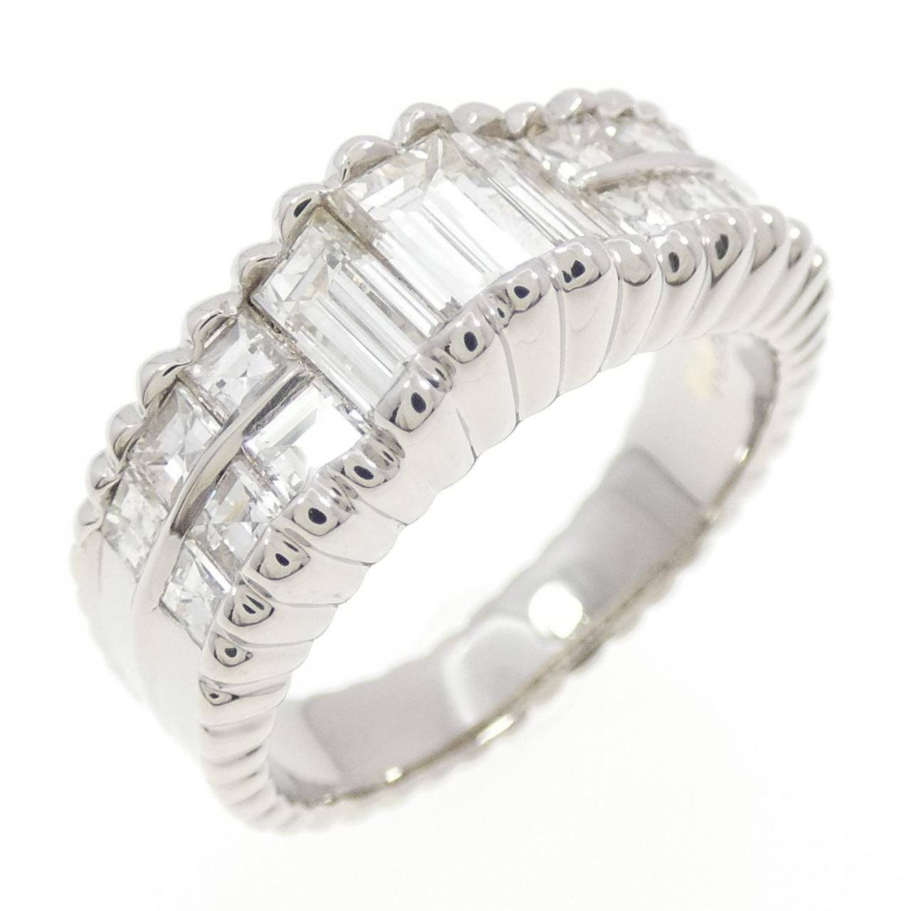 PT900 ダイヤモンド リング 0.76CT - メルカリ