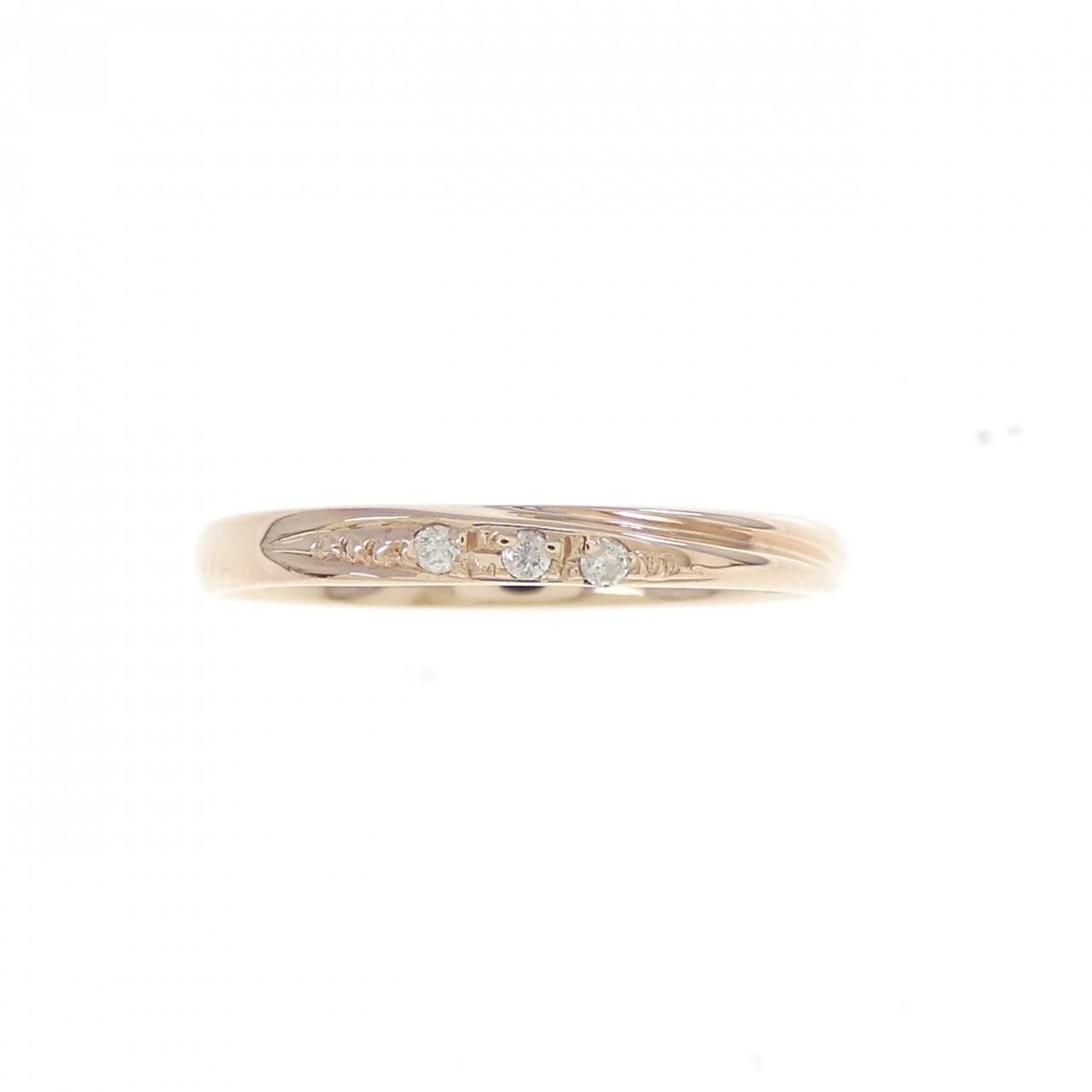 K10PG ダイヤモンド リング - メルカリ