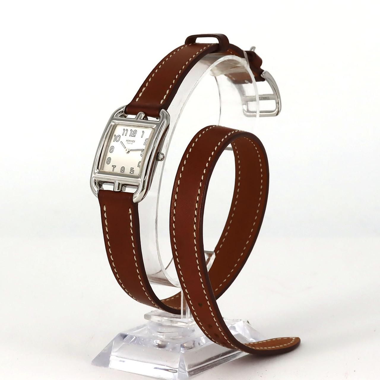 エルメス ケープコッド・ドゥブルトゥール CC1.210 SS クォーツ - メルカリ