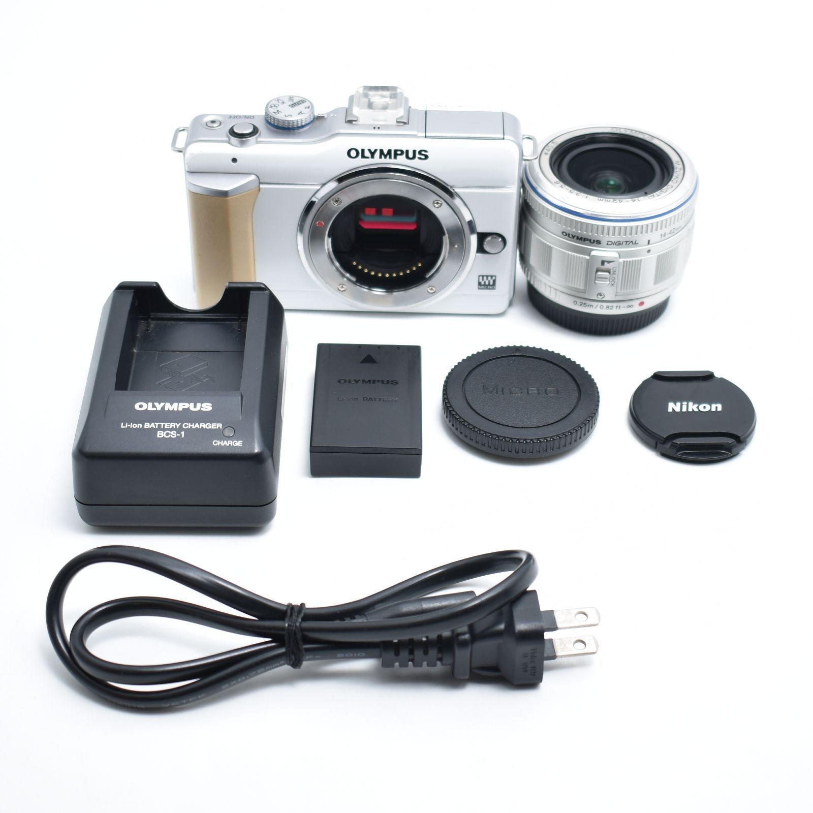 OLYMPUS E-PL1 ホワイト ミラーレス一眼 Amazon | OLYMPUS ミラーレス一眼 PEN E-PL1ボディ ホワイト E-PL1