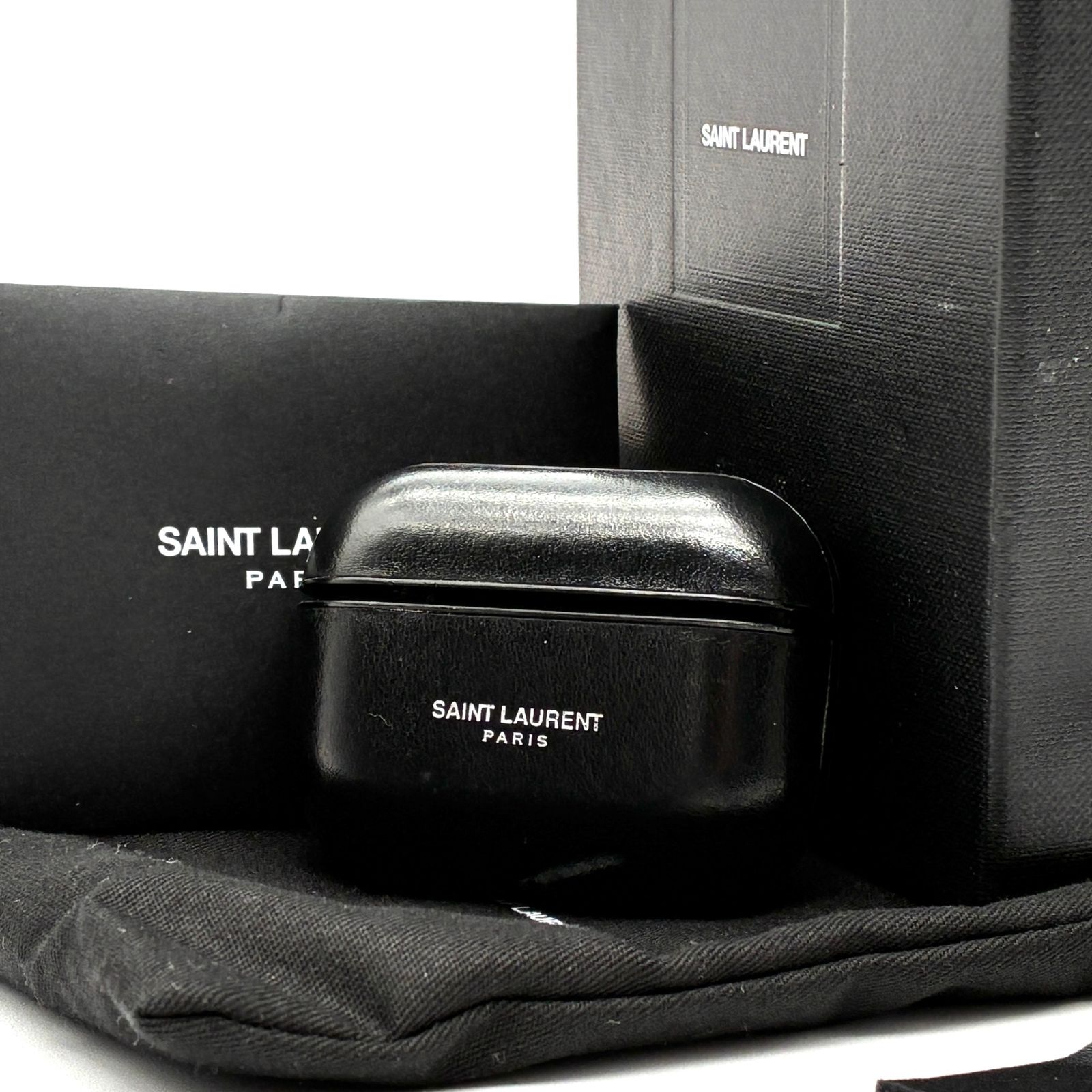 美品・付属品完備 SAINTLAURENT サンローラン AirPodsケース 第1 第2