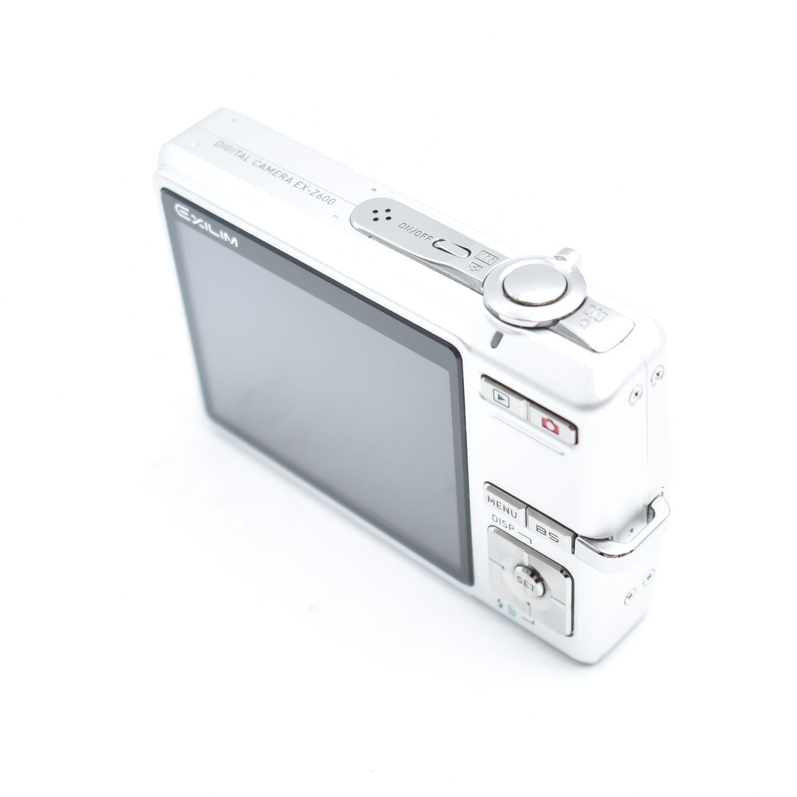 B#10782 CASIO デジタルカメラ EXILIM ZOOM EX-Z600 シルバー - メルカリ