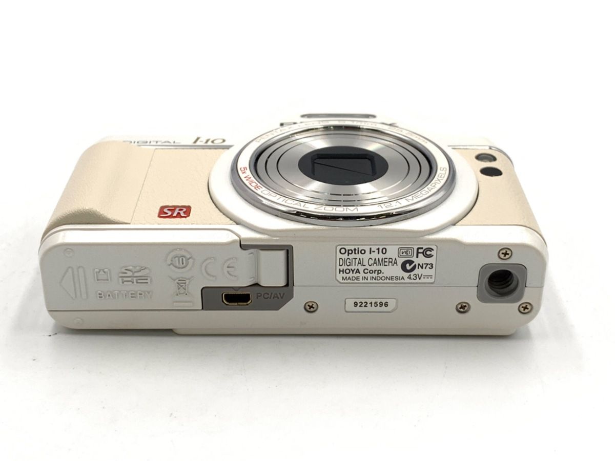 中古】 【並品】 ペンタックス Optio I-10 パールホワイト - メルカリ