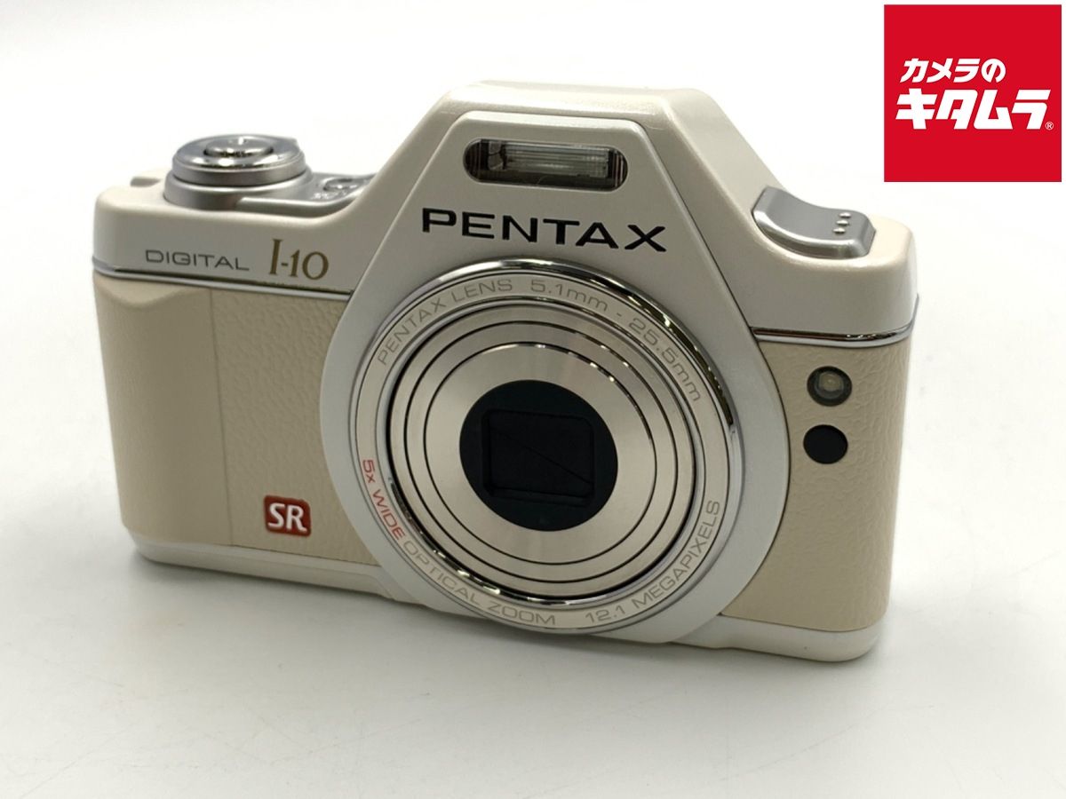 中古】 【並品】 ペンタックス Optio I-10 パールホワイト - メルカリ