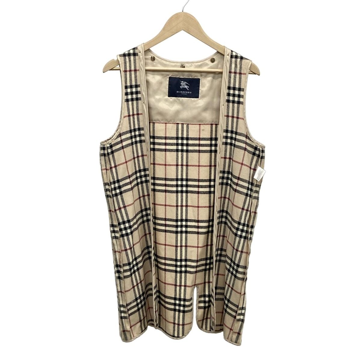 Burberry レディースロングジャンバー　ベージュ　38 バーバリー BURBERRY 8045774 コート レディース アウター トレンチ