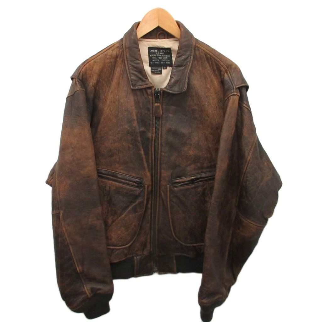 アヴィレックス AVIREX G-2 フライトジャケット ブルゾン レザー