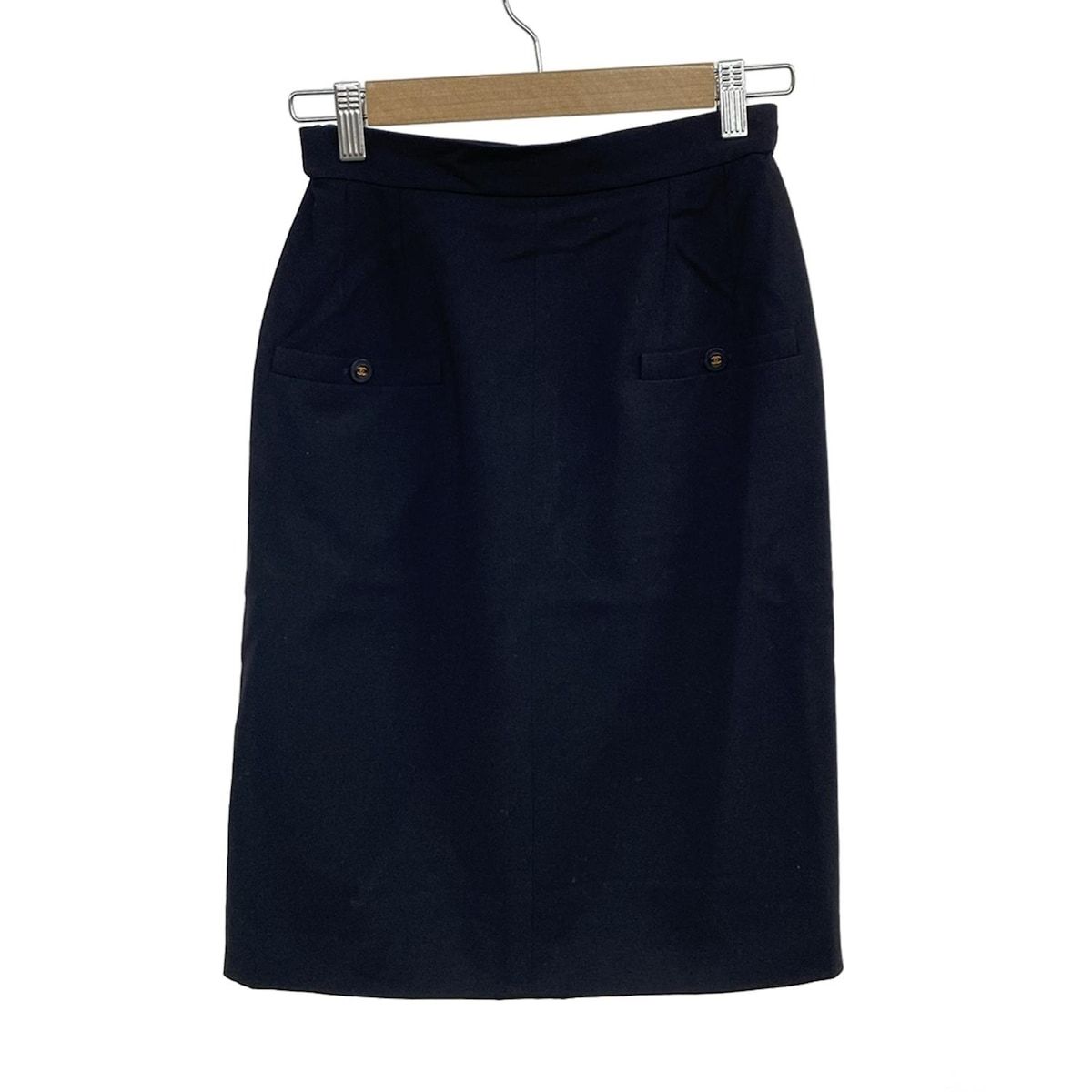 CHANEL(シャネル) スカート サイズ36 S レディース美品 - P03041 黒