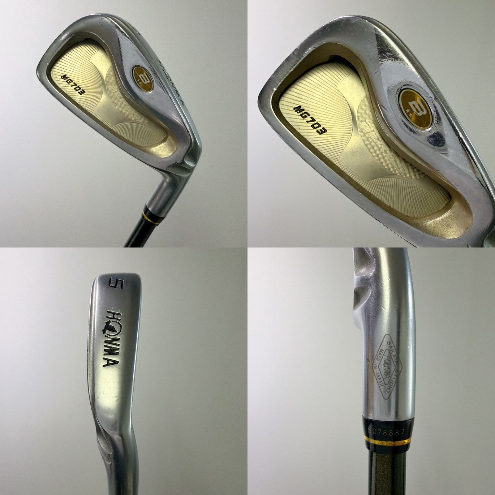 超美品　本間（HONMA） ゴルフクラブセット （BERES MG703含む） 超美品 本間（HONMA） ゴルフクラブセット （BERES MG703含む） 超美品