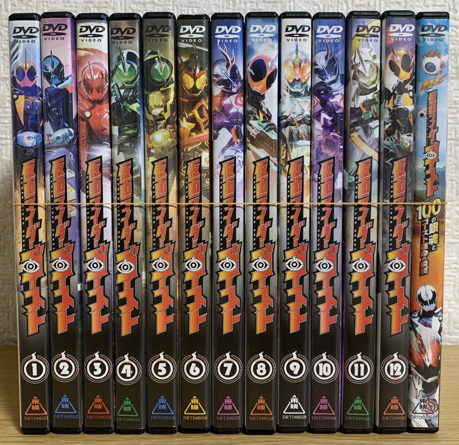 仮面ライダーゴースト DVD全巻 + 劇場版 仮面ライダーゴースト 100の眼