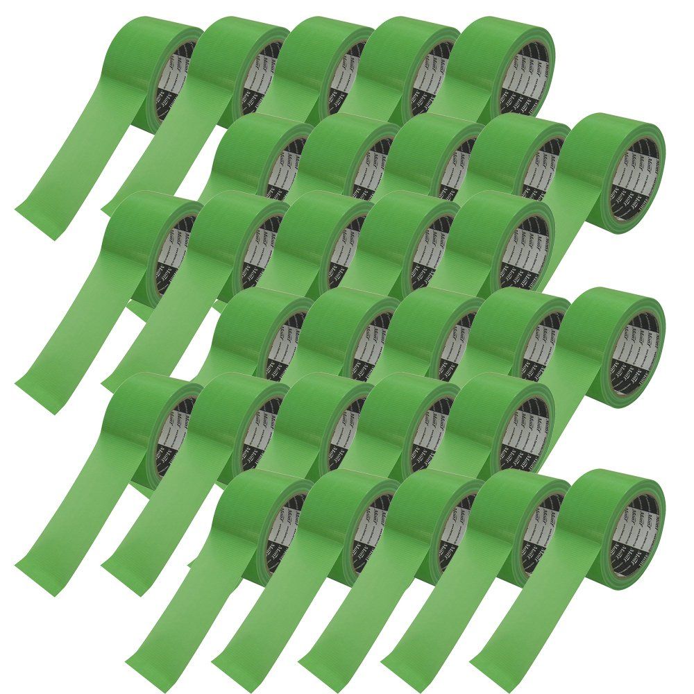 Monf No 822 NEW快適養生粘着テープ グリーン 幅50 mm 長さ25 m 30巻入り マスキングテープ