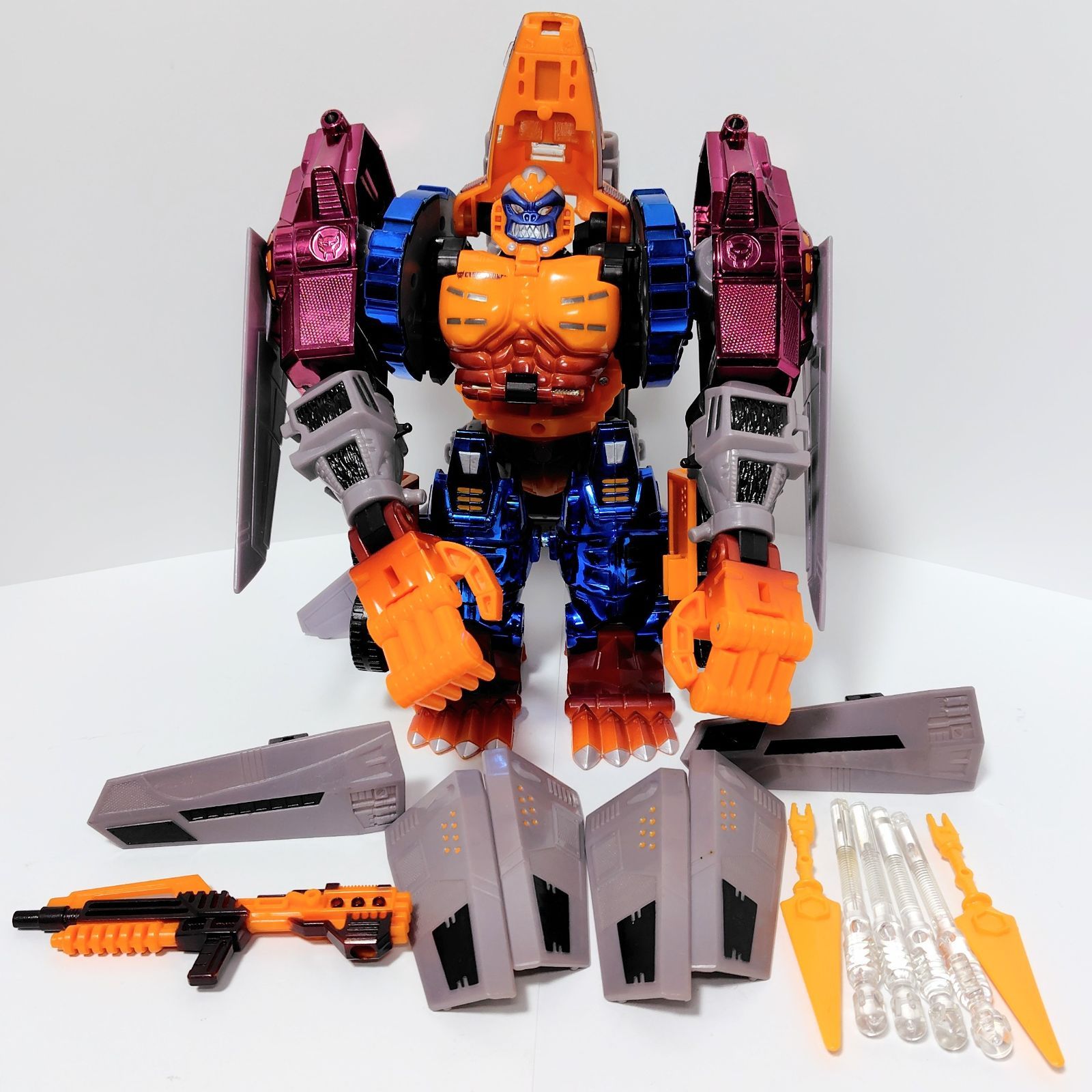 タカラ トランスフォーマー ビーストウォーズメタルス パワードコンボイ C 47 最高司令官 メタルス