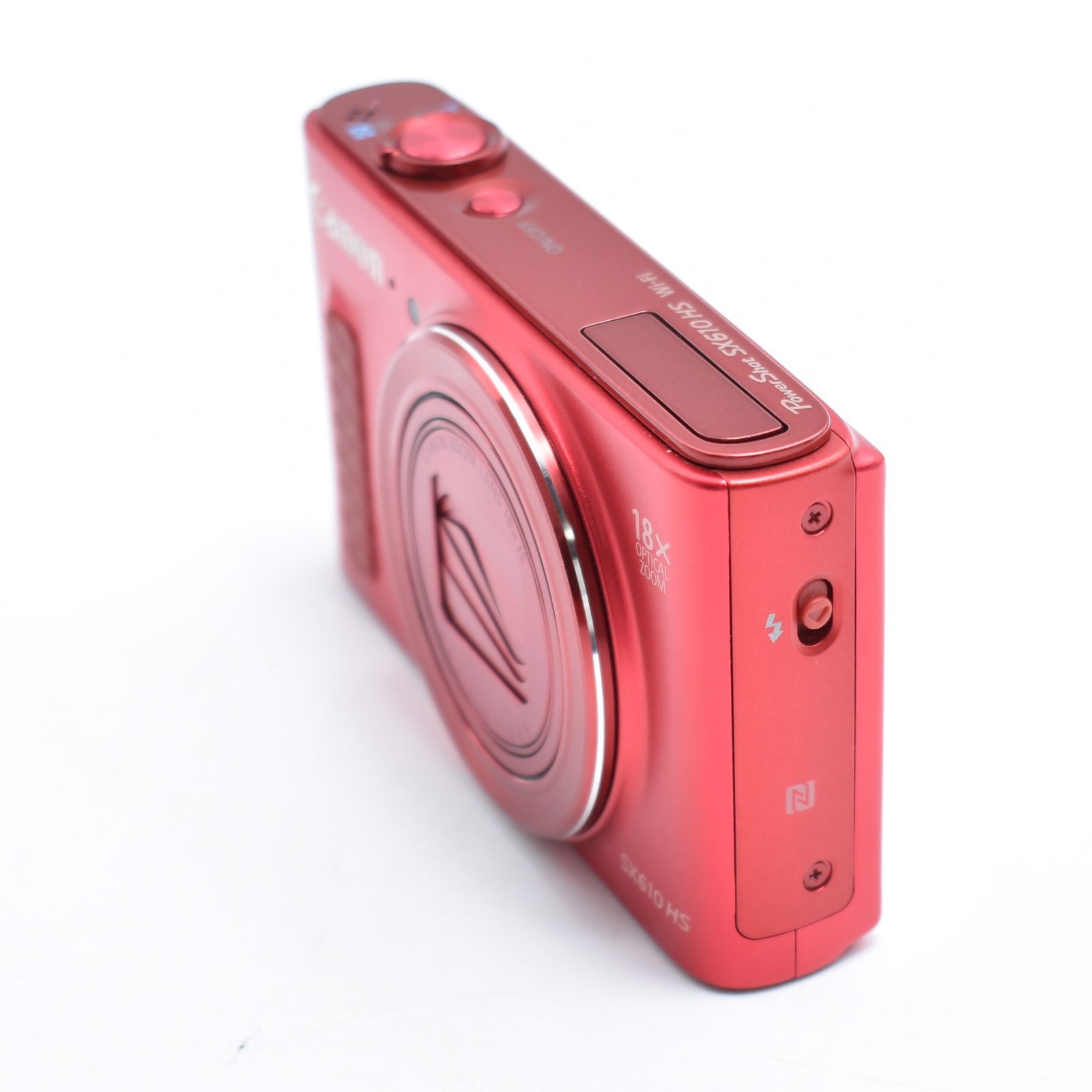 B#10791 Canon デジタルカメラ PowerShot SX610 HS レッド 光学18倍