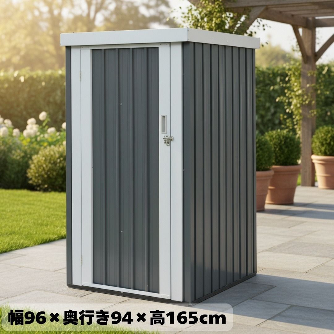 物置 小屋 スチール 倉庫 屋外収納庫 大型 開き戸 収納家具 玄関収納 ガーデン用品 季節アイテム 防水 耐久性 施錠機能 安全設計 衝撃吸収 凹凸壁面 収納力 1480 L コンパクトサイズ 組立品 取っ手付き 転倒防止 アンカーピン