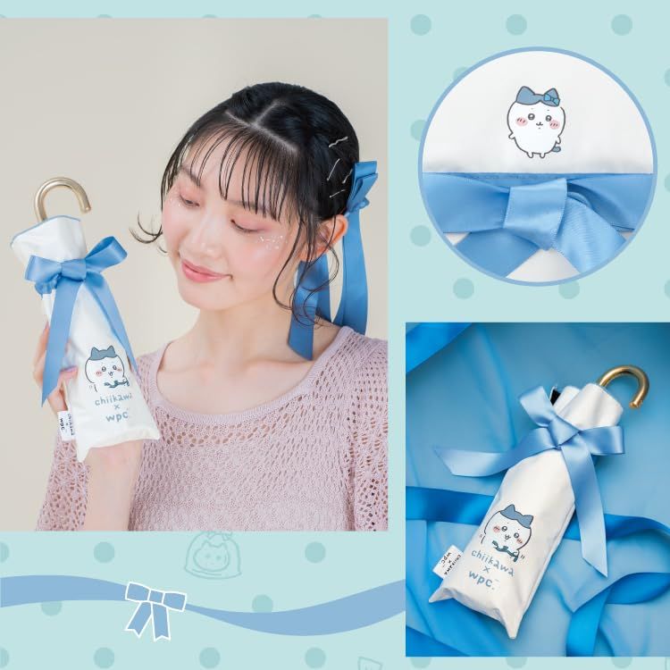 友情を結ぶ大切な青いリボン コラボ