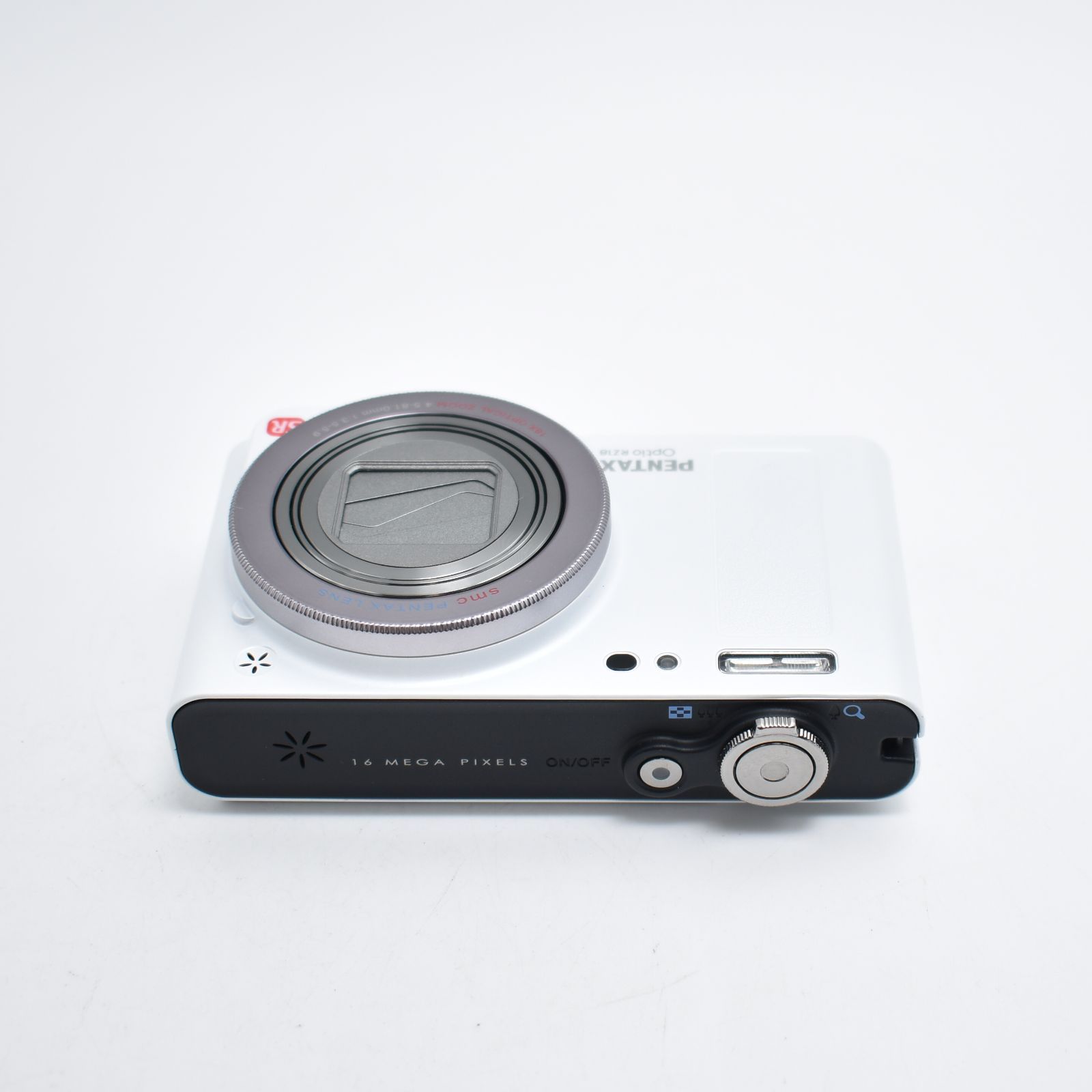 B#10984 PENTAX デジタルカメラ Optio RZ18(パールホワイト)1600万画素