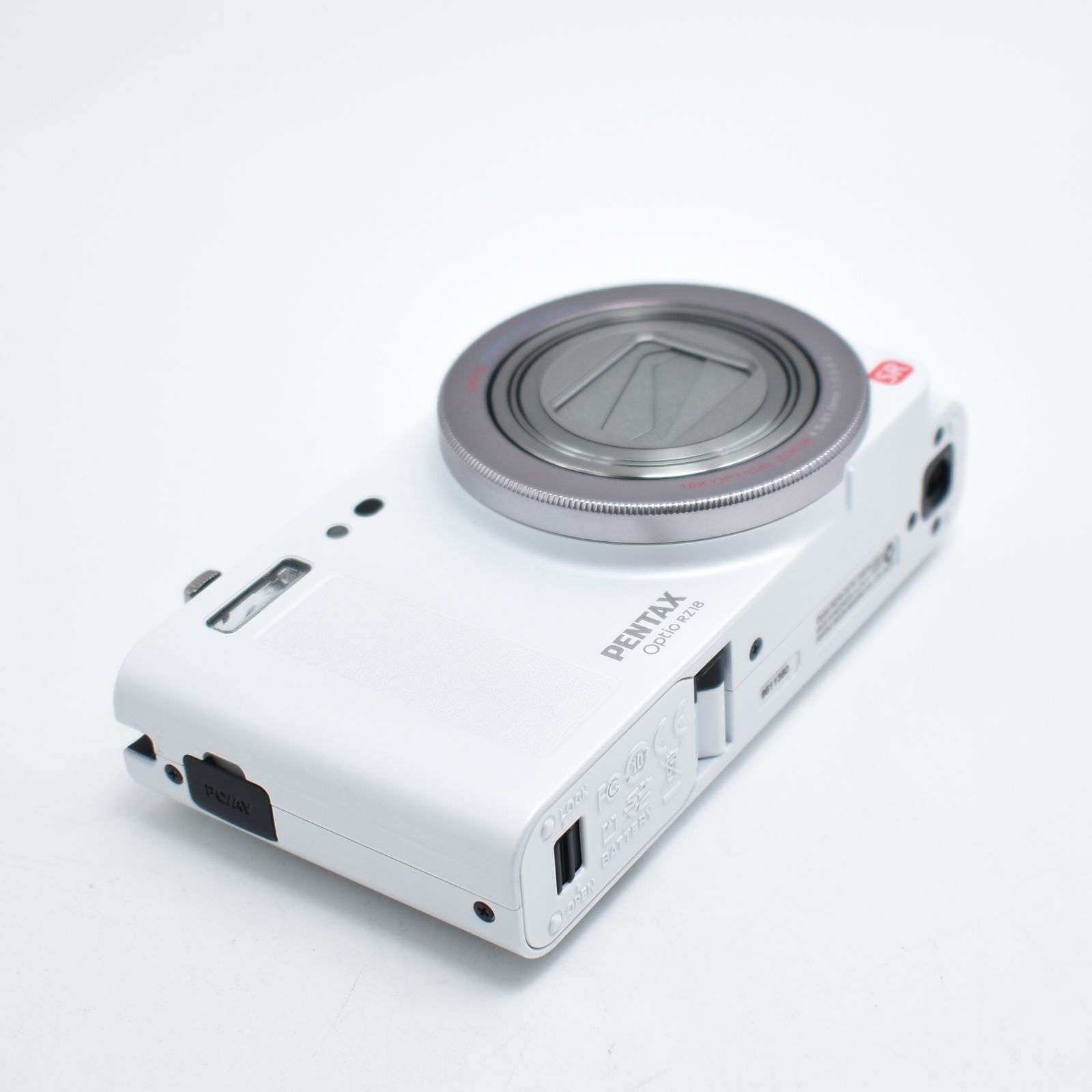 B#10984 PENTAX デジタルカメラ Optio RZ18(パールホワイト)1600万画素