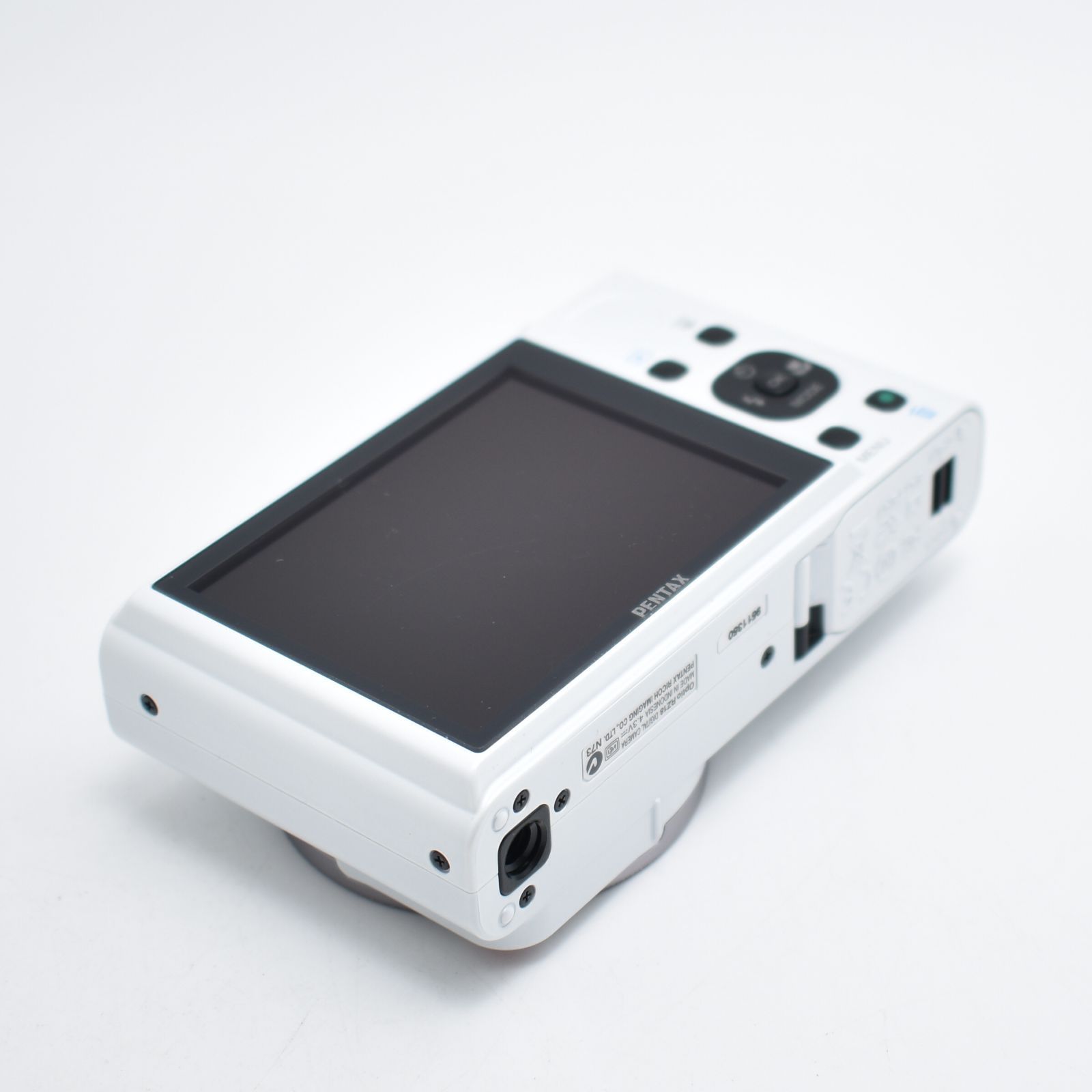 B#10984 PENTAX デジタルカメラ Optio RZ18(パールホワイト)1600万画素