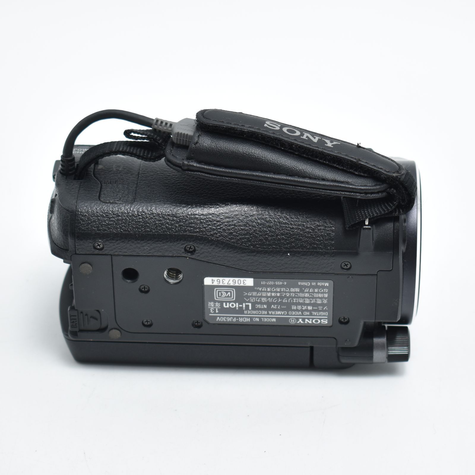 B#10918 SONY ビデオカメラ HANDYCAM PJ630V 光学12倍 内蔵メモリ64GB