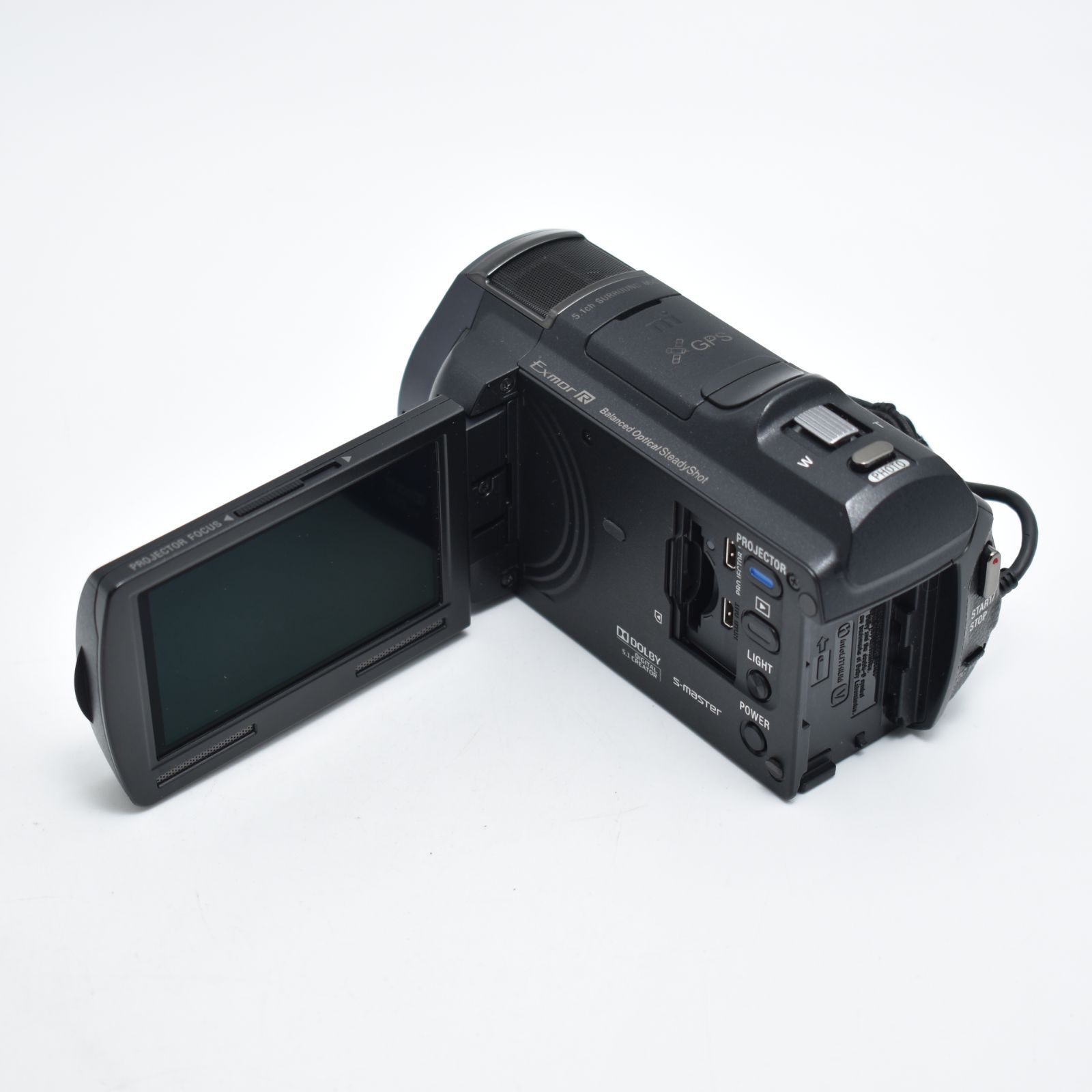 SONY ビデオカメラ PJ630V 内蔵メモリ64GB ブラック Amazon.co.jp