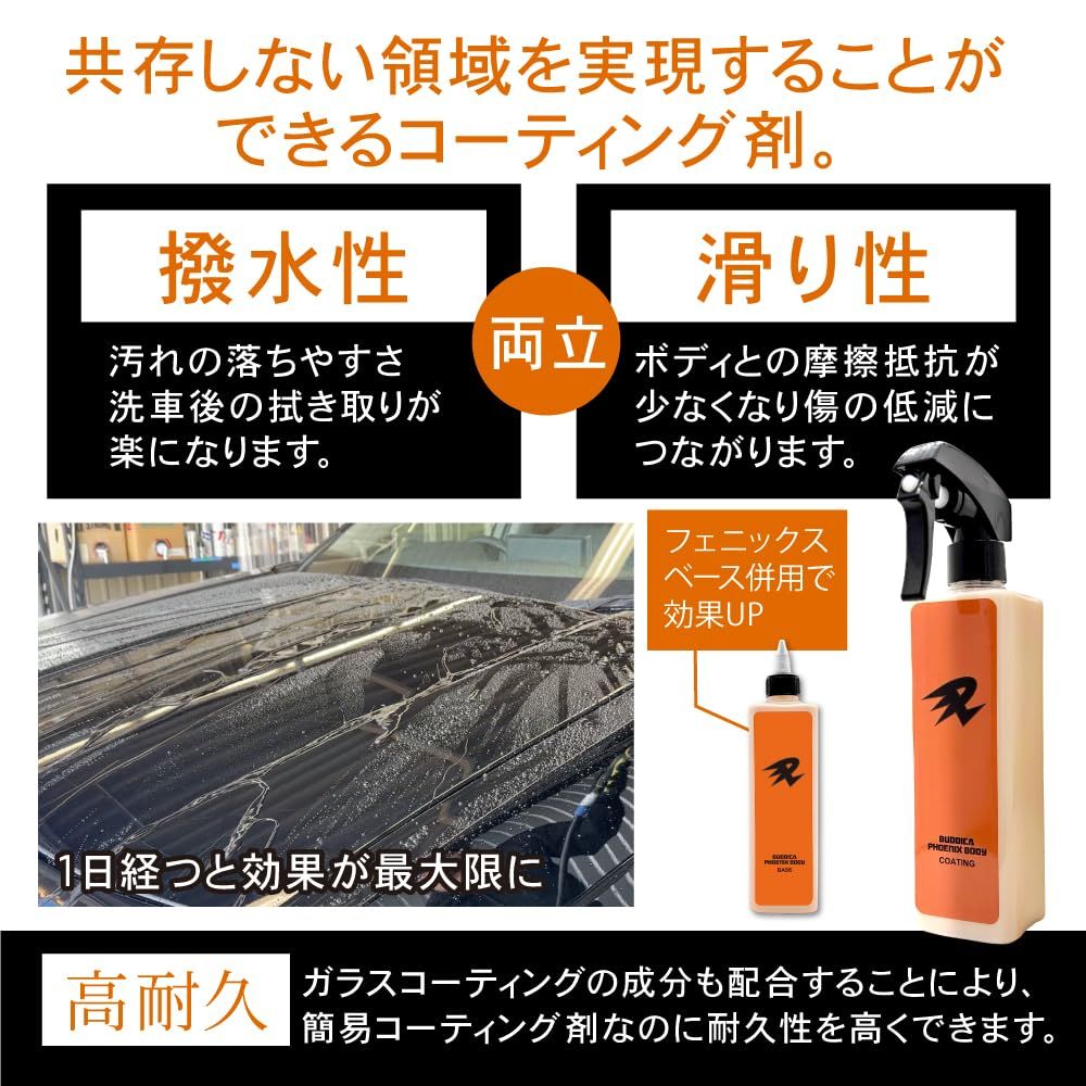 BUDDICA PHOENIX BODY】 PHOENIX COATING『フェニックス、艶を授ける