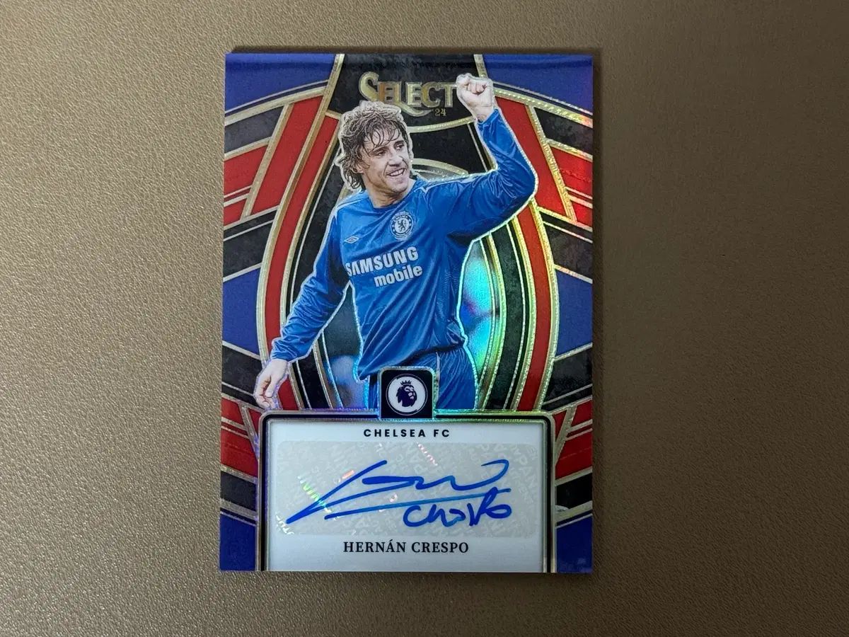 チェルシー エルナン・クレスポ サイン入り オート IN カード - メルカリ