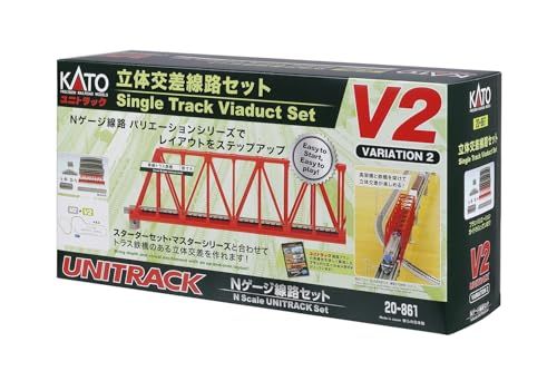 KATO Nゲージ 内側複線用エンドレスセット V 2 20 861 鉄道模型 レールセット 彡 de 07 c 741