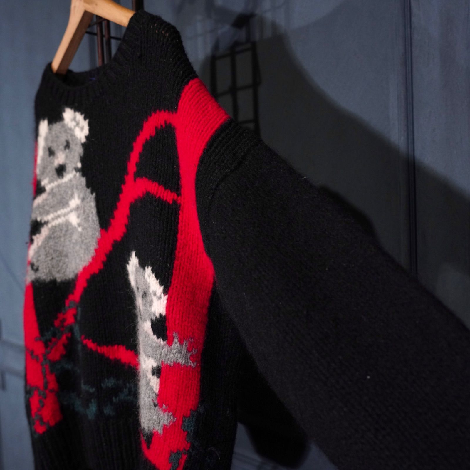 USA VINTAGE THE Woolrich WOMAN KOALA DESIGN WOOL KNIT/アメリカ古着