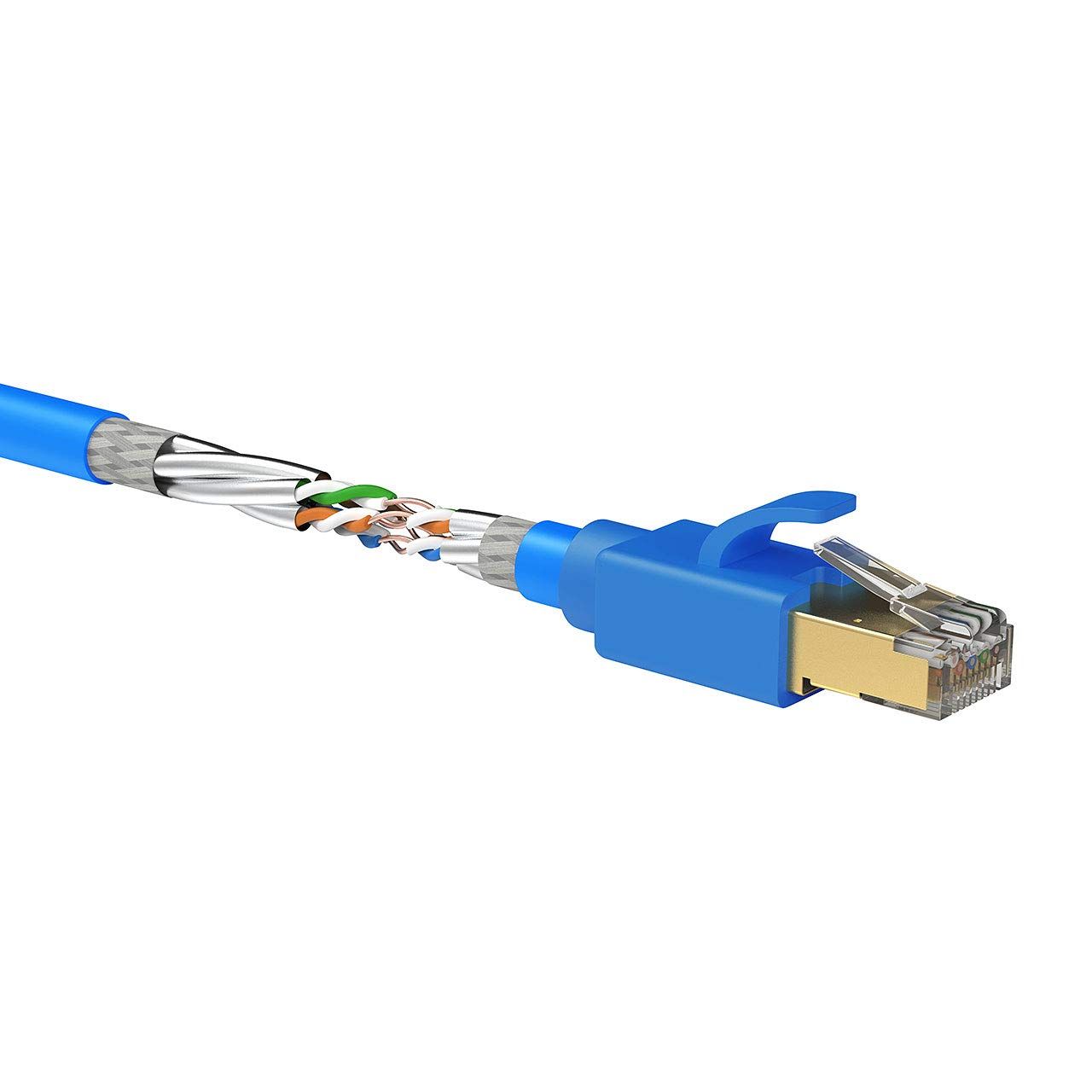 【新品】CAT8 LANケーブル　10m　サンワサプライ 新品 サンワサプライ CAT8 LANケーブル (10m) 40Gbps/2000MHz RJ45