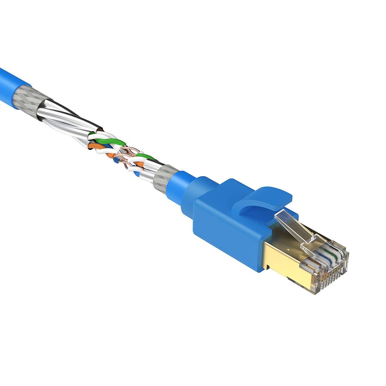【新品】CAT8 LANケーブル　10m　サンワサプライ 新品 サンワサプライ CAT8 LANケーブル (10m) 40Gbps/2000MHz RJ45