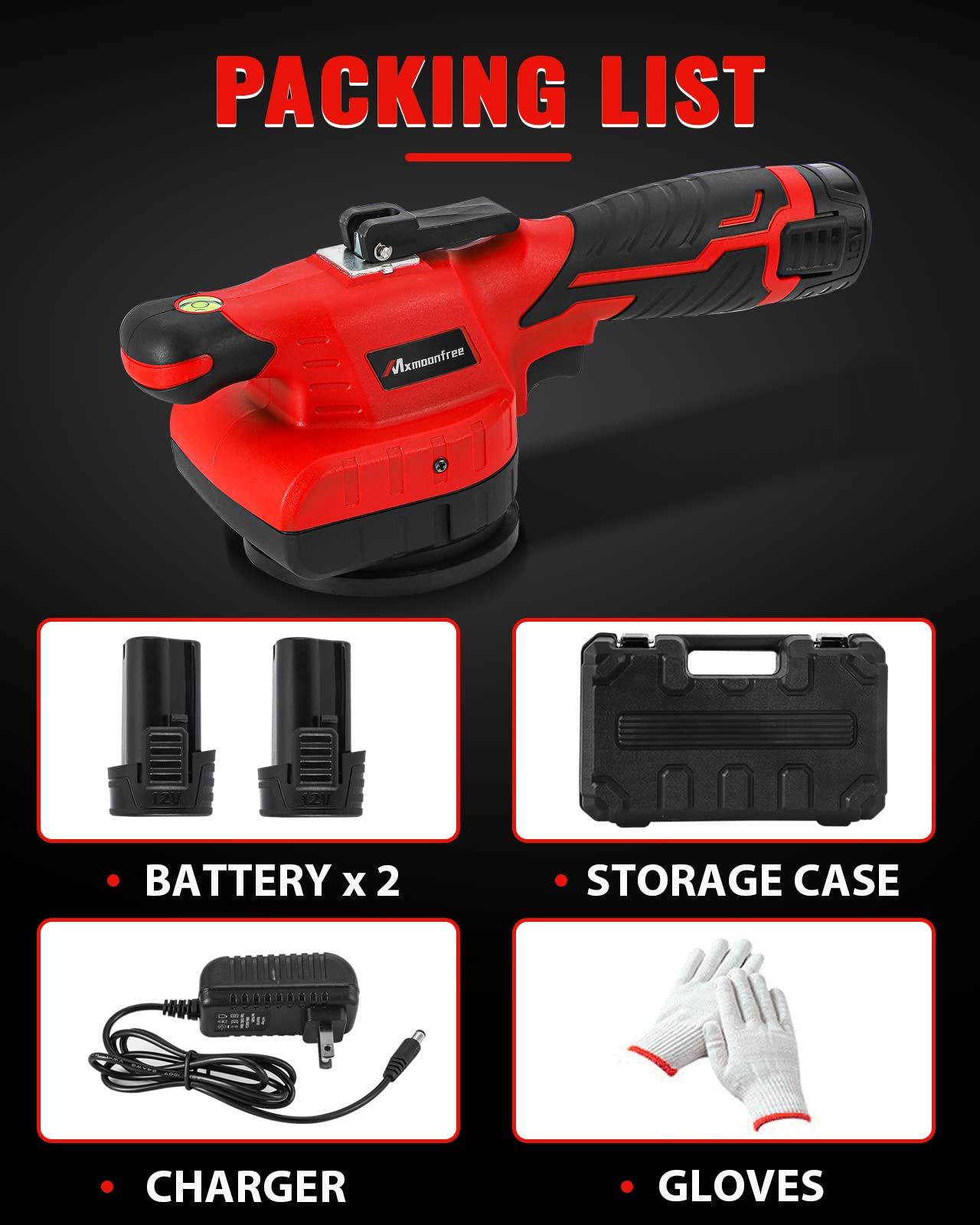 新品 Mxmoonfree 電気タイル張り機 タイル振動工具 振動数12000r 新品 Mxmoonfree 電気タイル張り機 タイル振動工具 振動数12000r