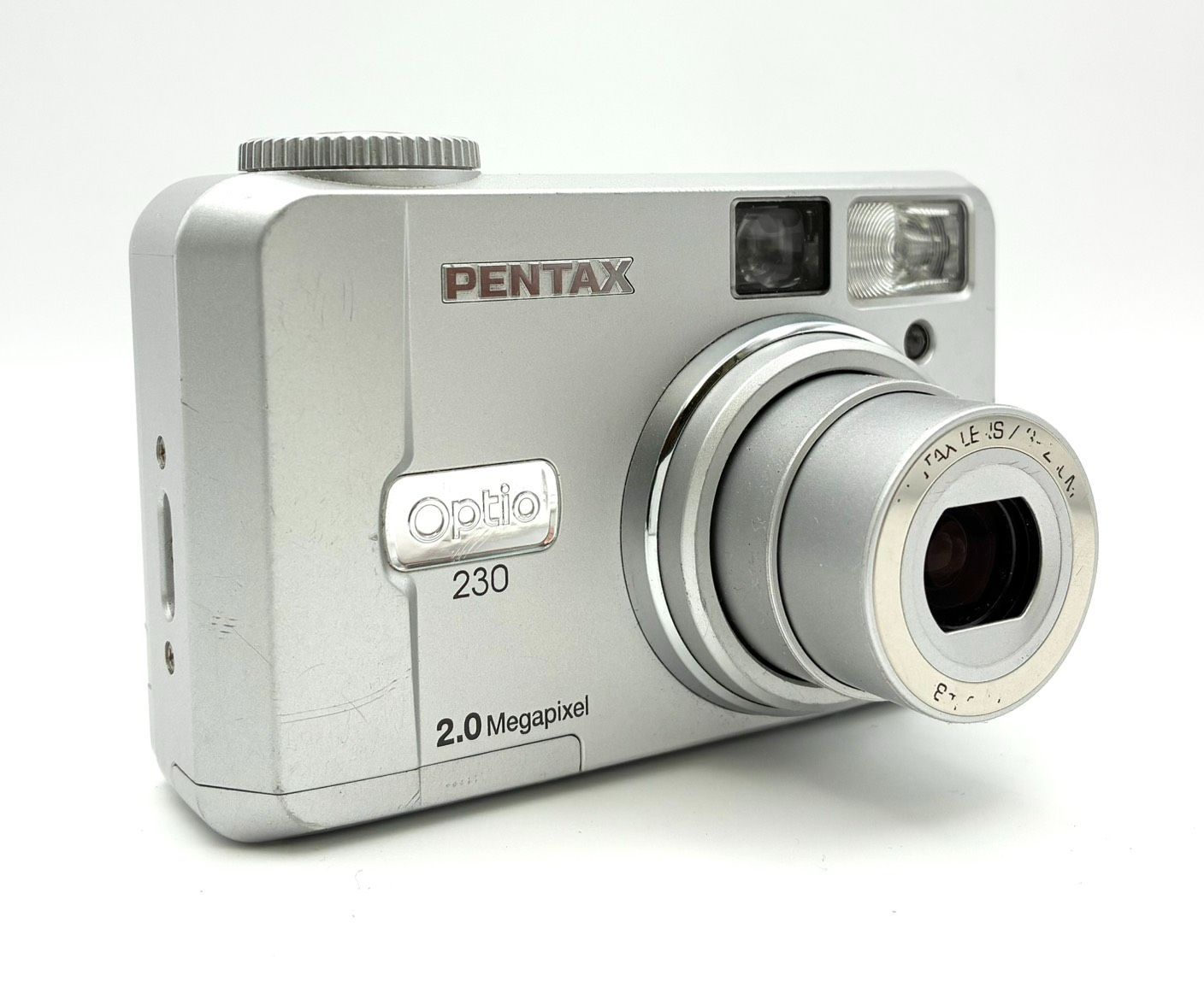 【良品】PENTAX Optio230 コンパクトデジタルカメラ　動作品 動作確認済 完動品】単三電池駆動 ASAHI アサヒ PENTAX ペンタックス