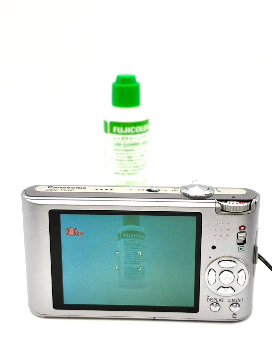 動作確認済 美品】Panasonic LUMIX DMC-FX60 シルバー パナソニック