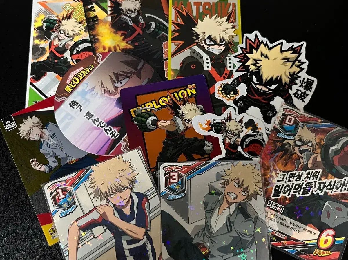 僕のヒーローアカデミア 爆豪 勝己 アクリル カラビナ グッズ セット