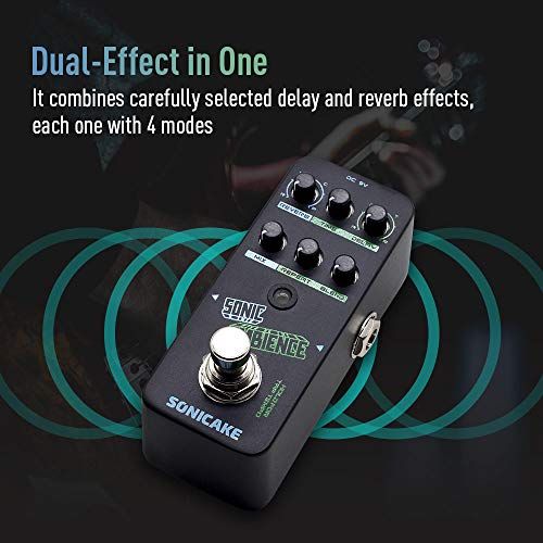 ディレイ＆リバーブ ギター エフェクター ペダル Sonic Ambience 彡 6504867 a