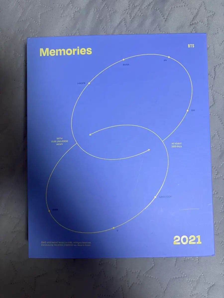 BTS Memories 2021 DVD 未使用 - メルカリ