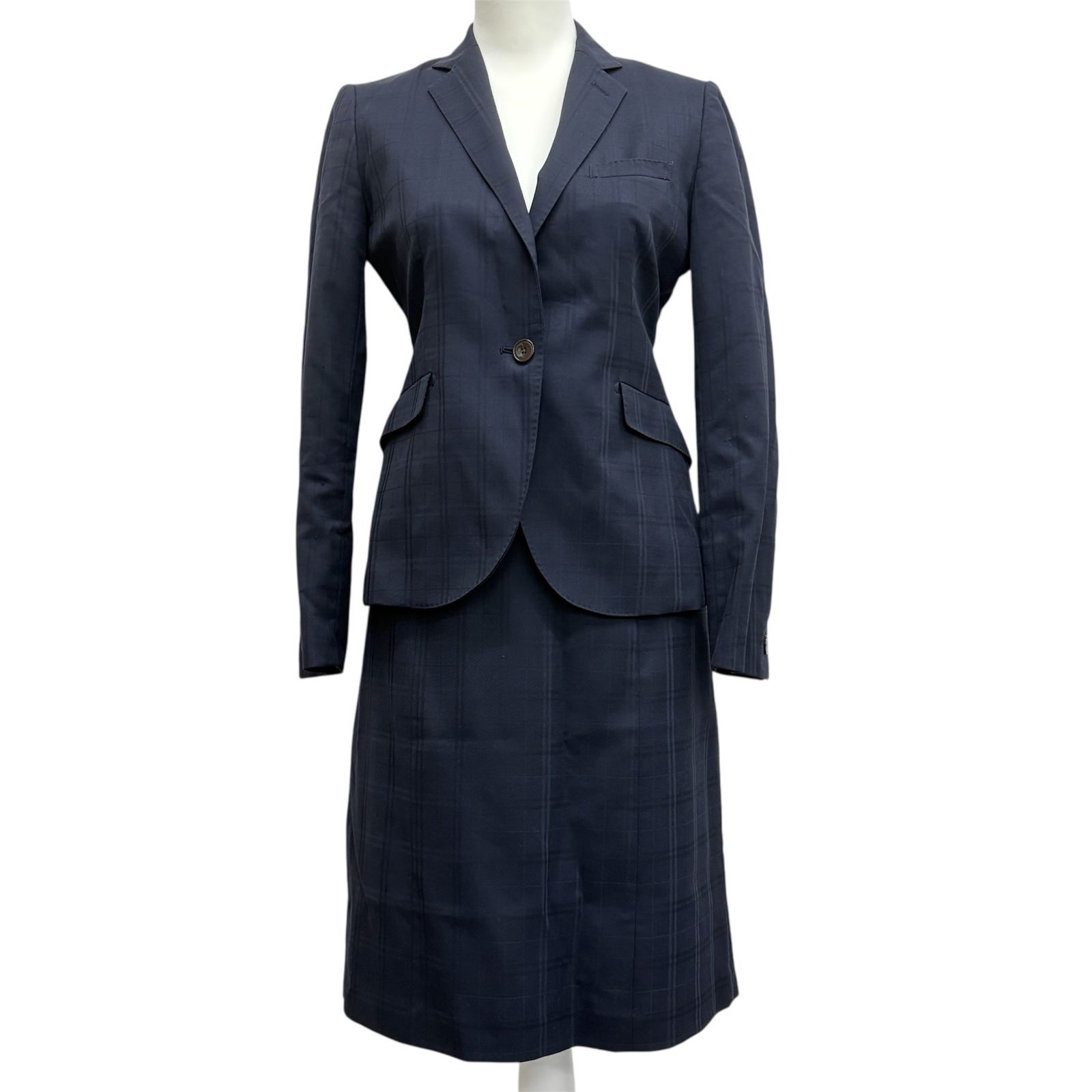 着用1回 美品 ORIHICA オリヒカ RHYME スーツ　ネイビー 2着 ORIHICA RHYME オリヒカ 紺 ネイビー パンツスーツ M - メルカリ