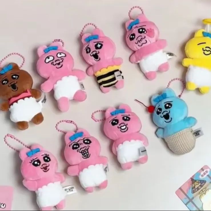 TOPTOY トップトイ おぱんちゅうさぎ ぬいぐるみ マスコット キーホルダー ブラインドボックス 8体入りアソートセット 全9種 通常8種 シークレット1種