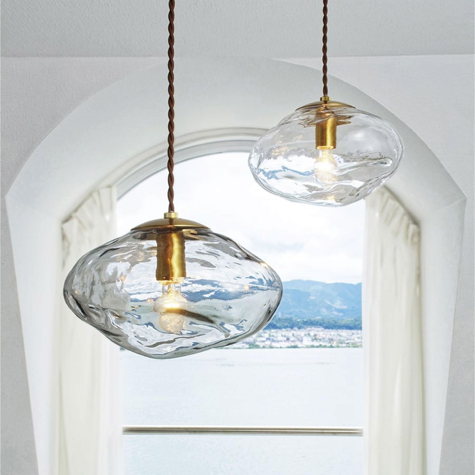 新品 インターフォルム ペンダントライト LT-4266CL ネロン クリア