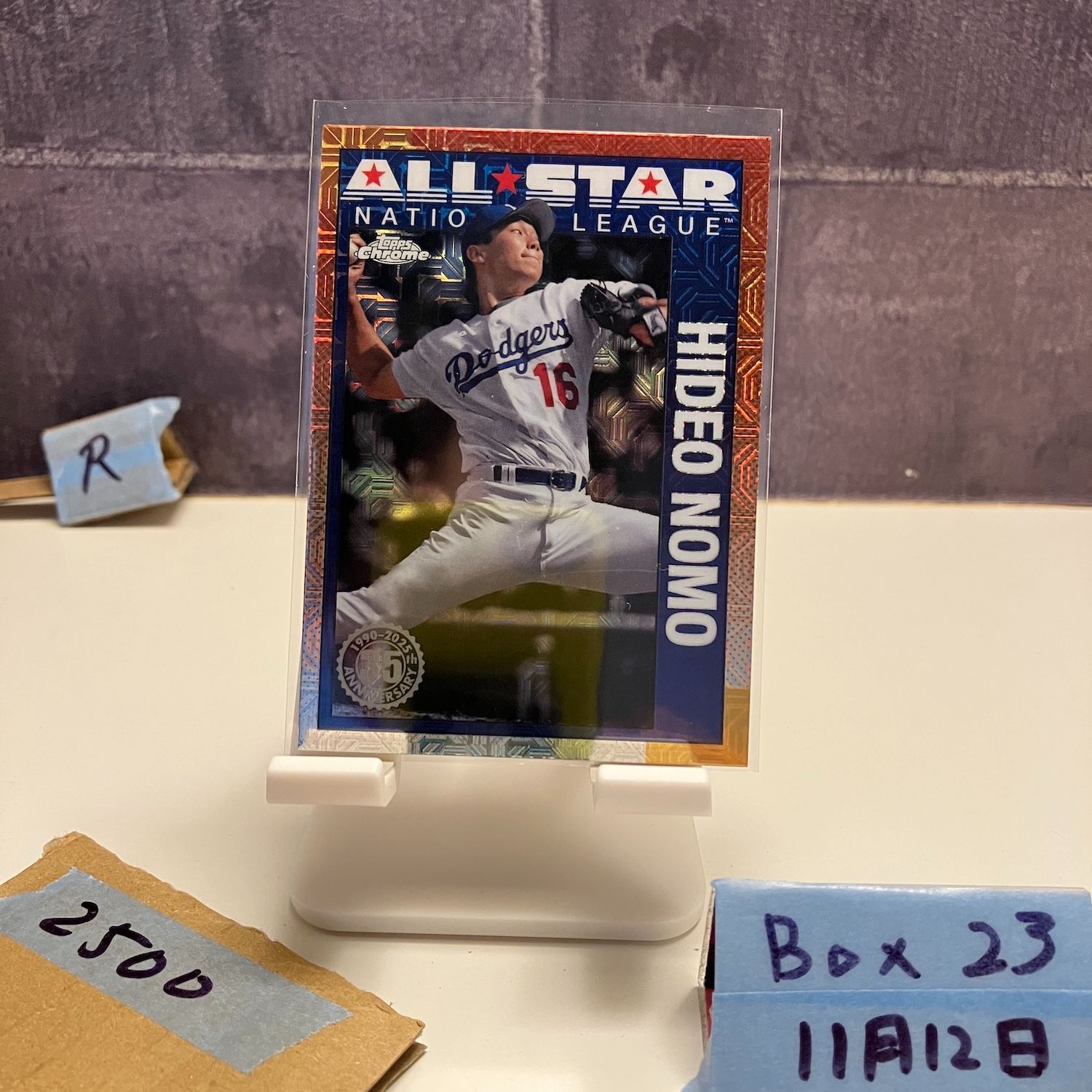 2025 Topps Chrome All Star National League 野茂英雄 Hideo Nomo