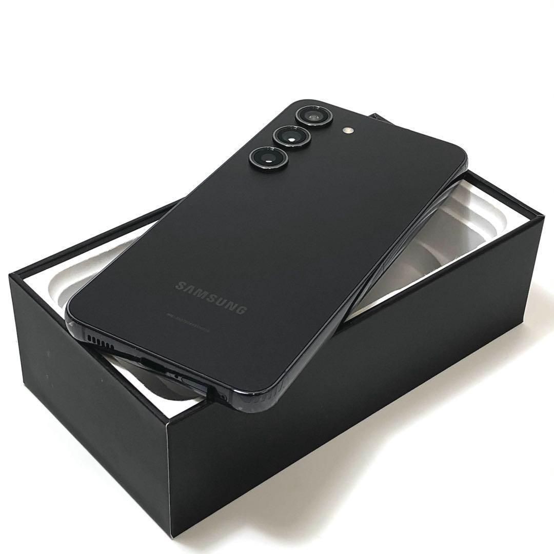 美品　Galaxy S23 SC-51D 256GB ブラック 超美品] ギャラクシー S23｜256GB｜SC-51D｜国内版SIMフリー 超