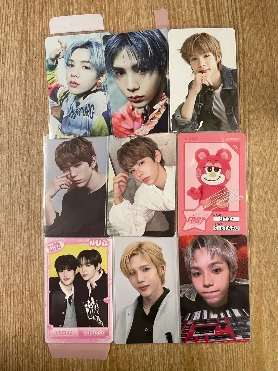 RIIZE（ライズ） ショウタロウ(SHOTARO・大﨑 将太郎) トレカ まとめ