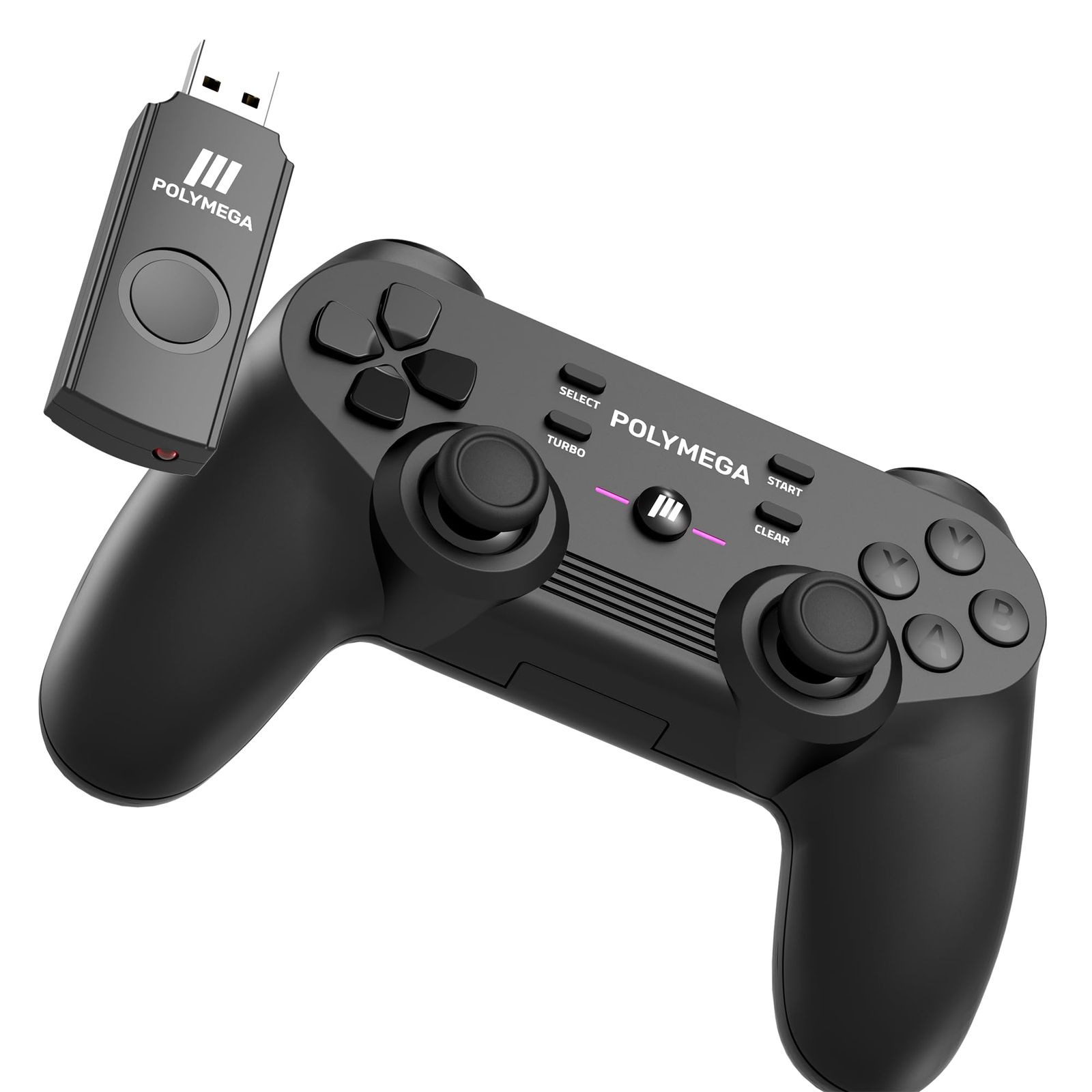  Polymega WC 02 ユニバーサルワイヤレスコントローラー PolymegaRベースユニット Windows PC Android対応 高性能 長時間プレイ対応の次世代ゲームパッド スライドパッド グリップ 周辺機器