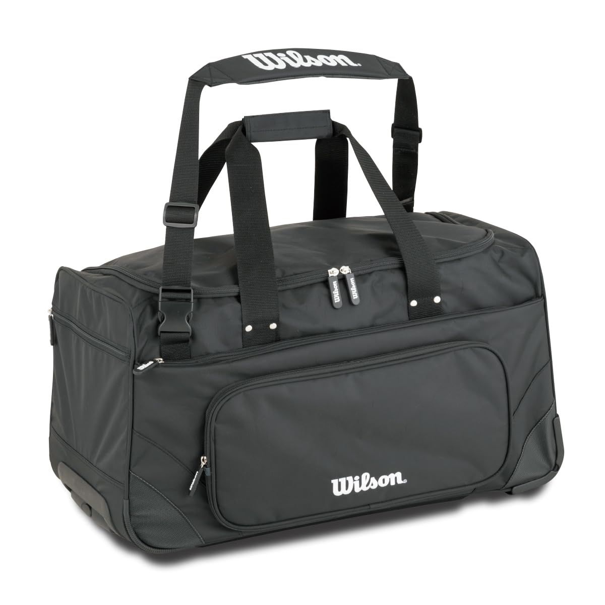 Wilson ウイルソン 野球 ギア バッグ キャスターバッグ ポケットカバー取り外し可 キャスター付き YKKジッパー使用 WB5751701