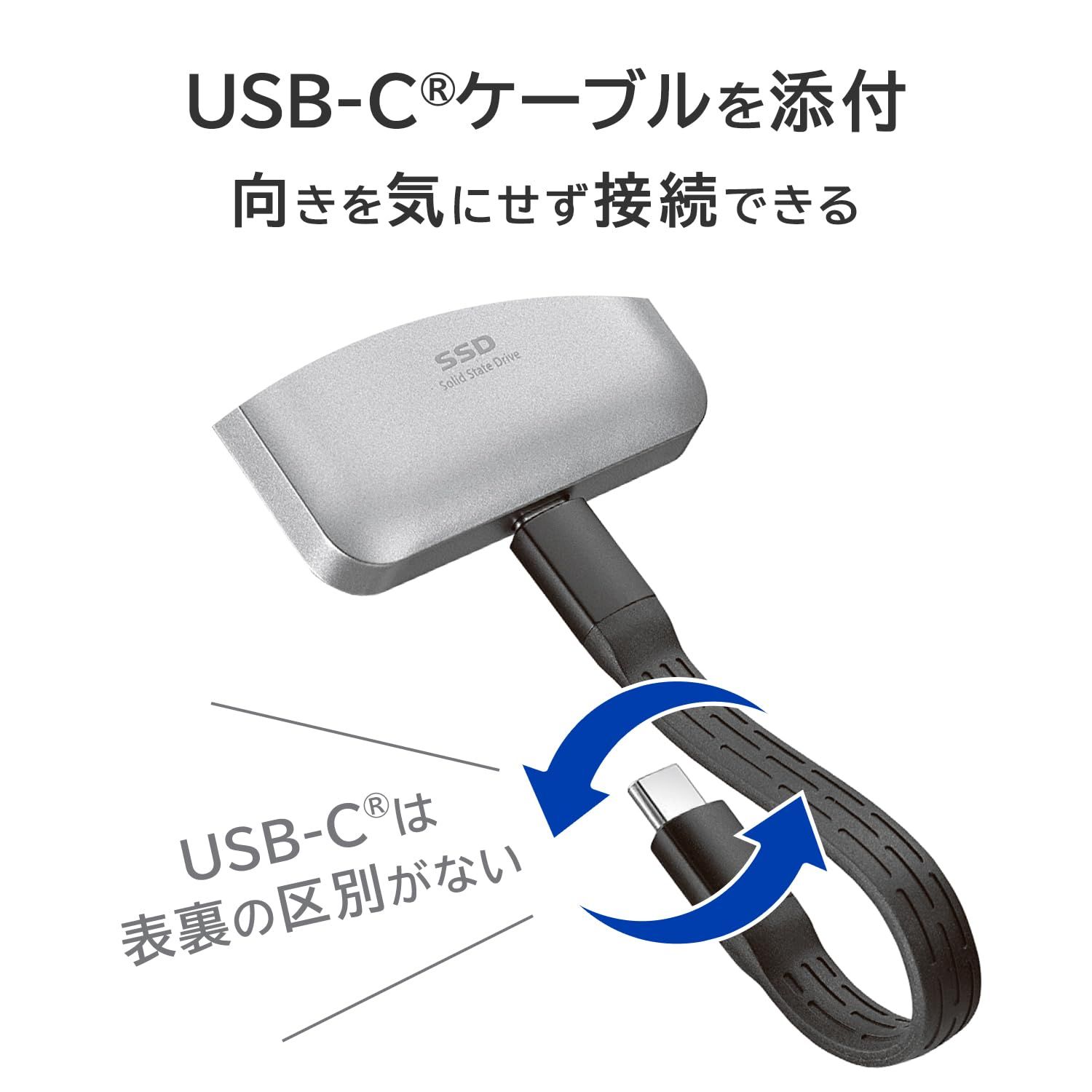 新品 IODATA 外付け SSD 1TB MagSafe 対応 マグネット式 USB Type-C